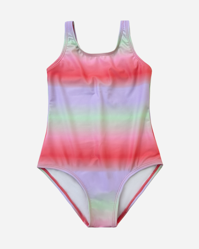 Gradient Scoop Neck One Piece Set