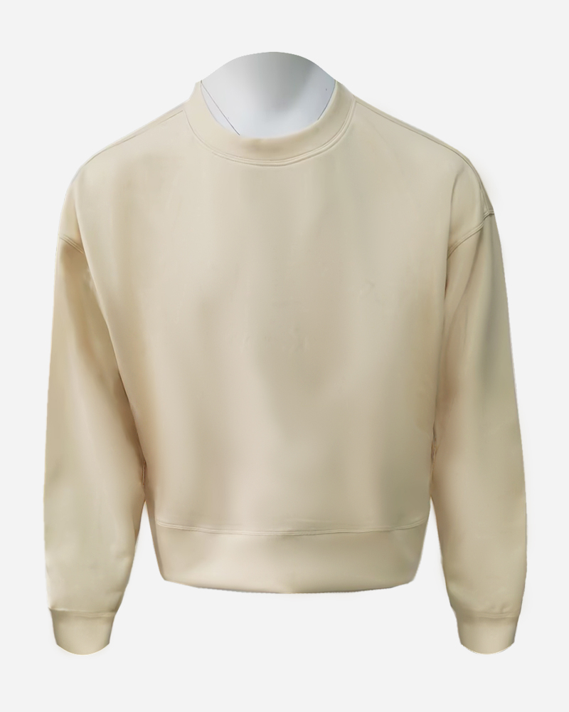 Solid Scuba Oversized Crewneck