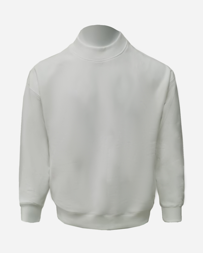 Solid Scuba Oversized Crewneck