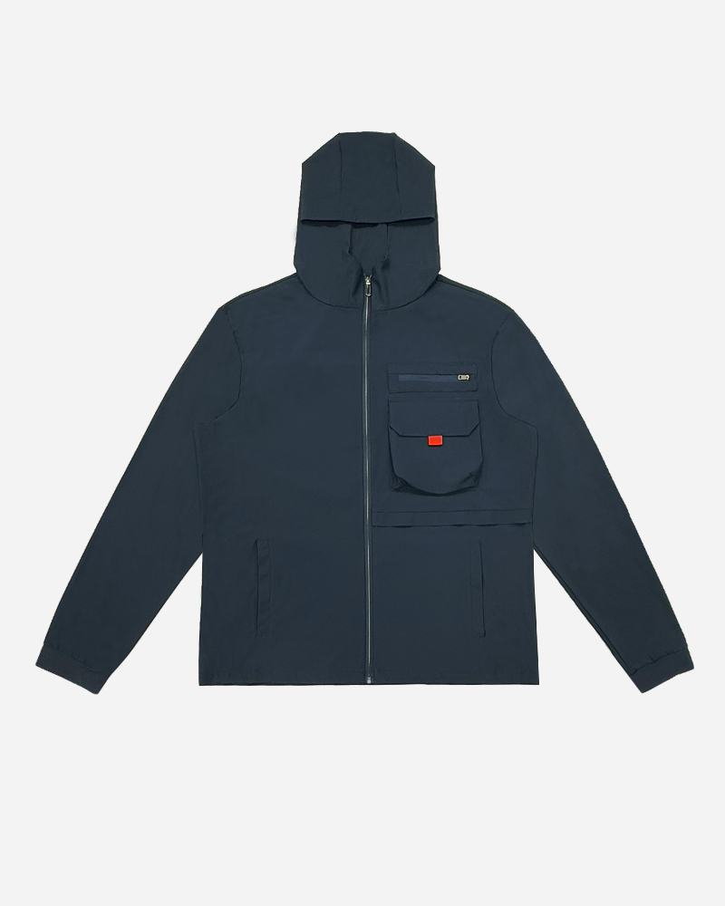 Pocket Hooded Jacket