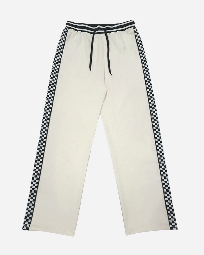 High Rise Straight Leg Pants