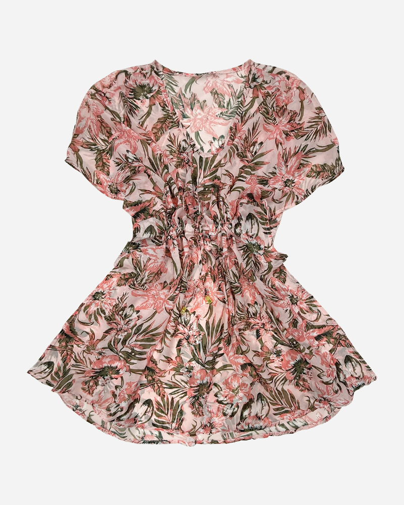 Chiffon Floral Cover-Up